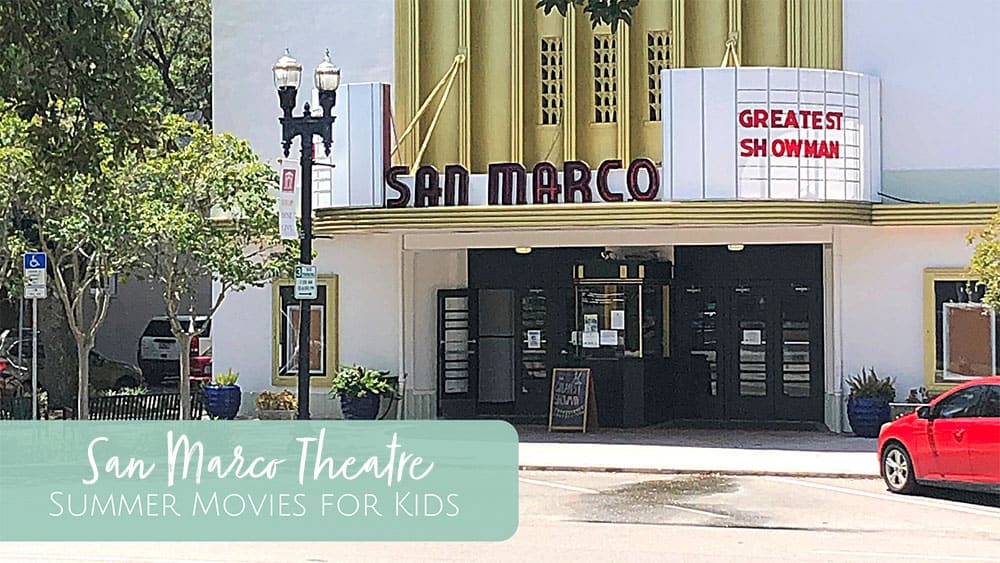 San Marco Theatre summer kid movies in Jacksonville, FL