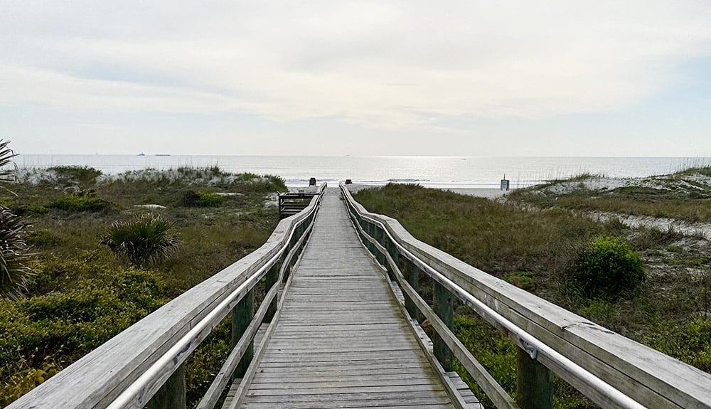 Hanna Park Beach Access in Jacksonville