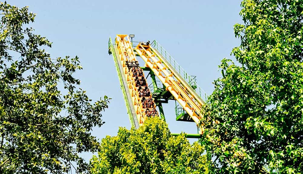 Rollar Coasters at Wild Adventures in Valdosta, Georgia