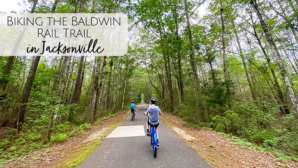 Biking the Jacksonville Baldwin Rail Trail with Kids