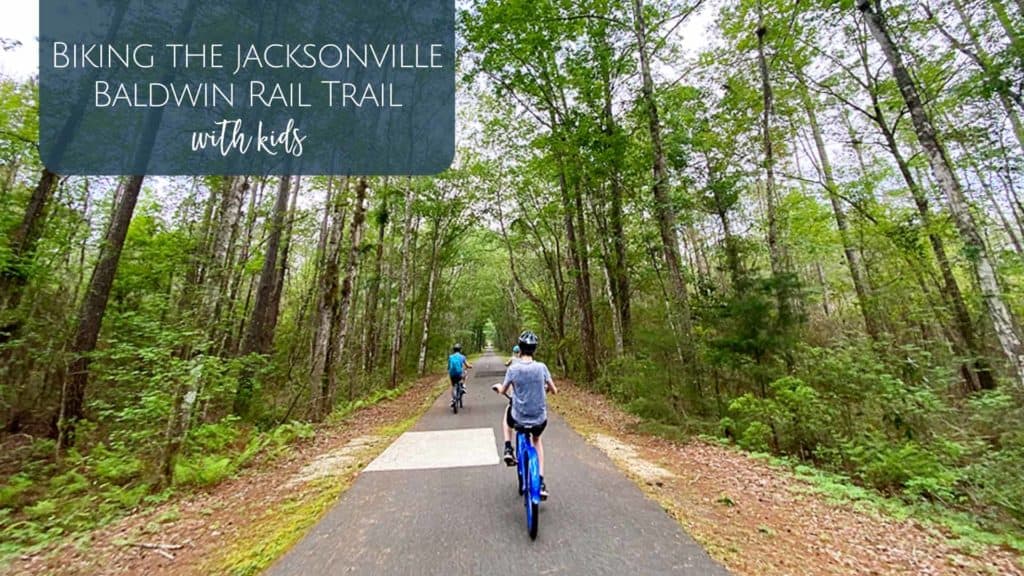 Biking the Jacksonville Baldwin Rail Trail with Kids