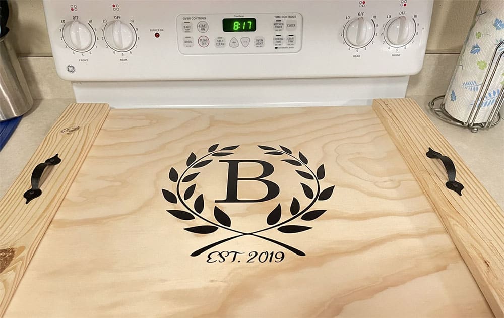 Custom Stove Cover