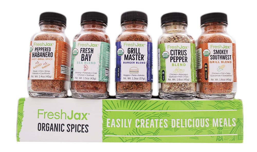 FreshJax Organic Spices - 12 Days of Duval Gifts - 2021 Jacksonville Gift Guide
