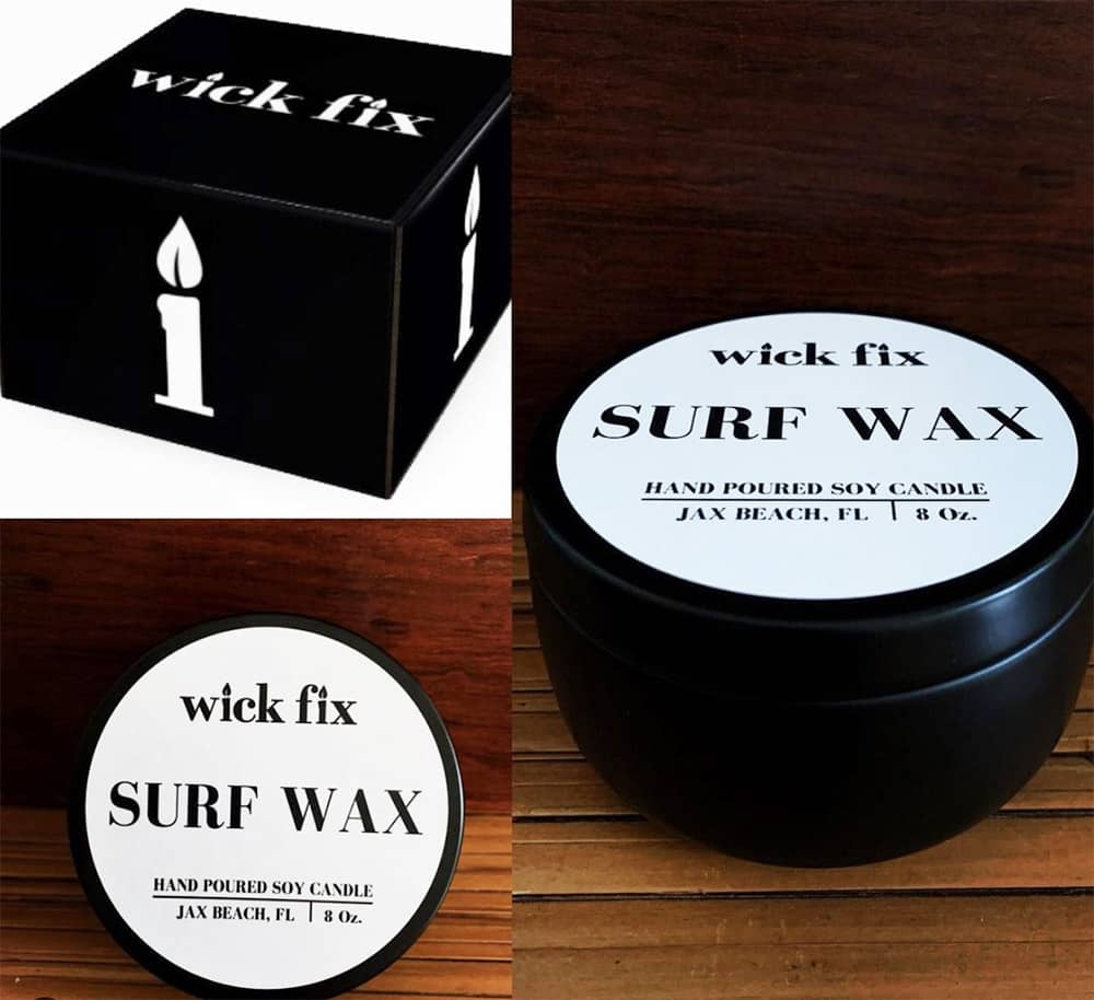 Wick Fix Candle Subscription - 12 Days of Duval Gifts - 2021 Jacksonville Gift Guide