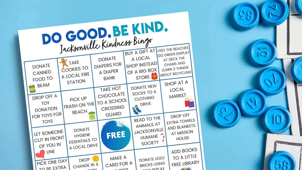Jacksonville Kindness Bingo