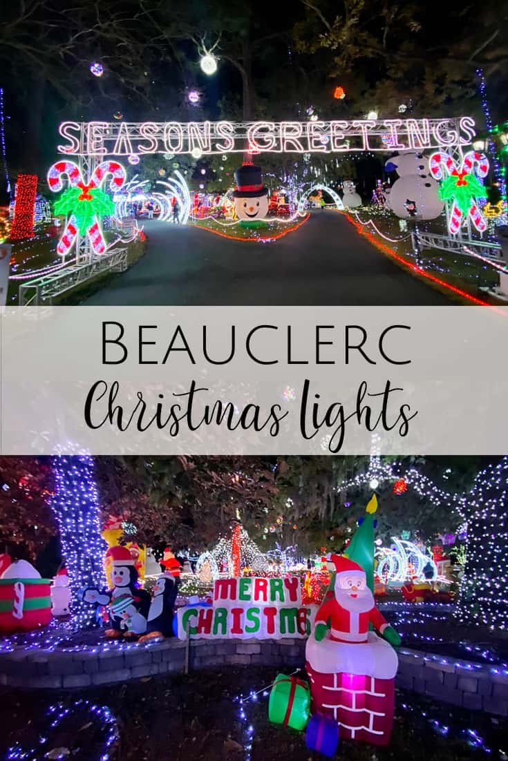 Beauclerc Christmas Lights Jacksonville