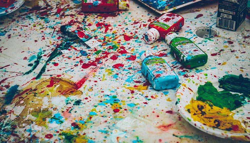 Splatter Paint Birthday Party Jacksonville, FL