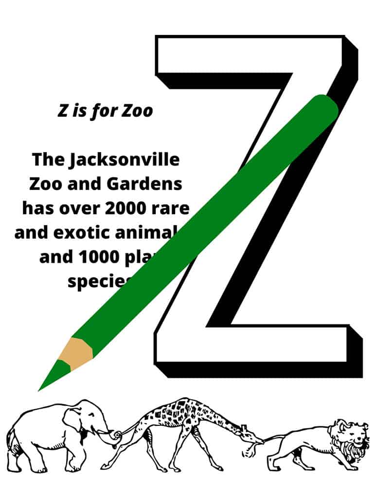 Jacksonville ABC Coloring Book