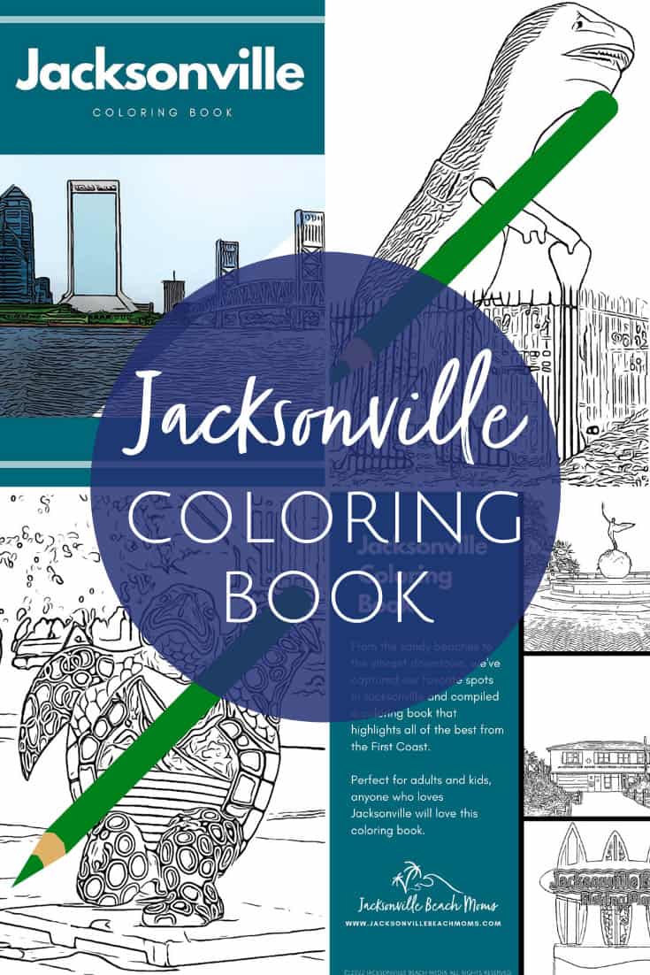 Jacksonville, FL Coloring Book Pages
