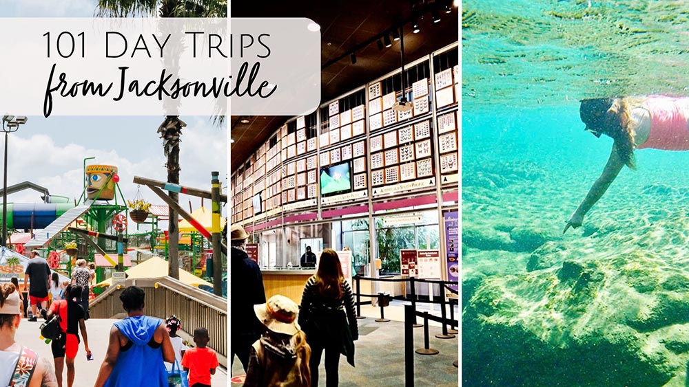 101 Day Trips from Jacksonville, Florida that are kid and family friendly