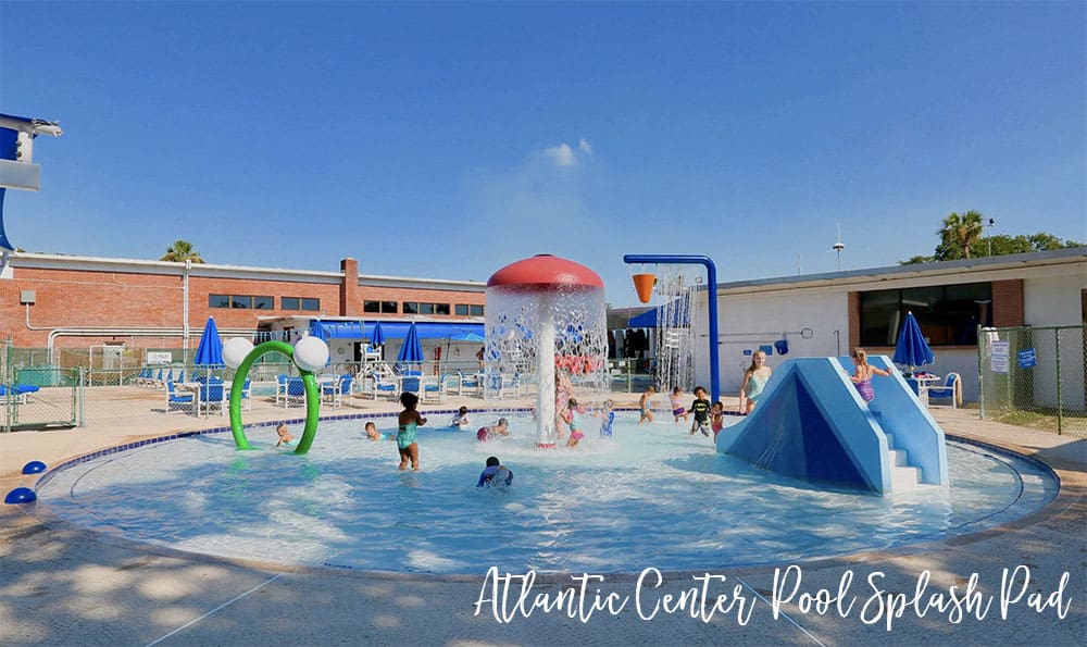 Atlantic Center Park Splash Pad in Fernandina Beach