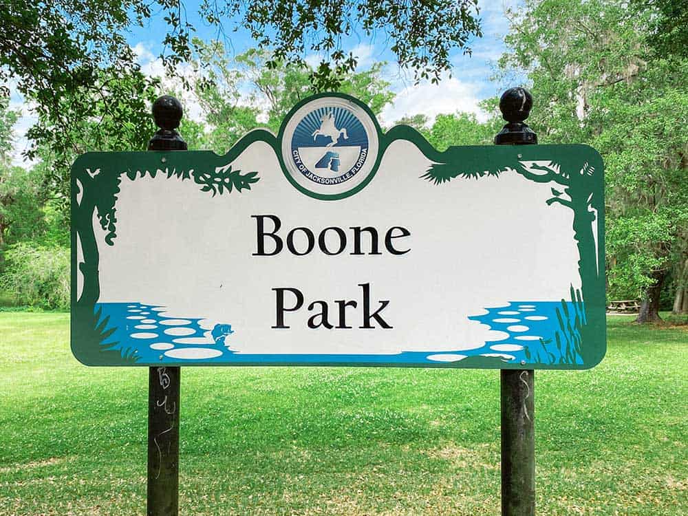 Boone Park in Jacksonville