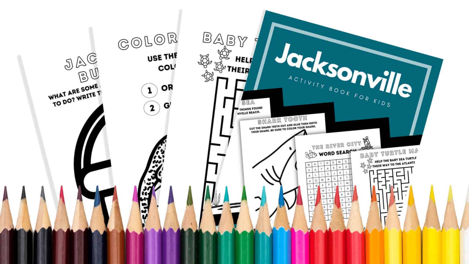 Jacksonville Activity Book for Kids - Jacksonville Beach Moms