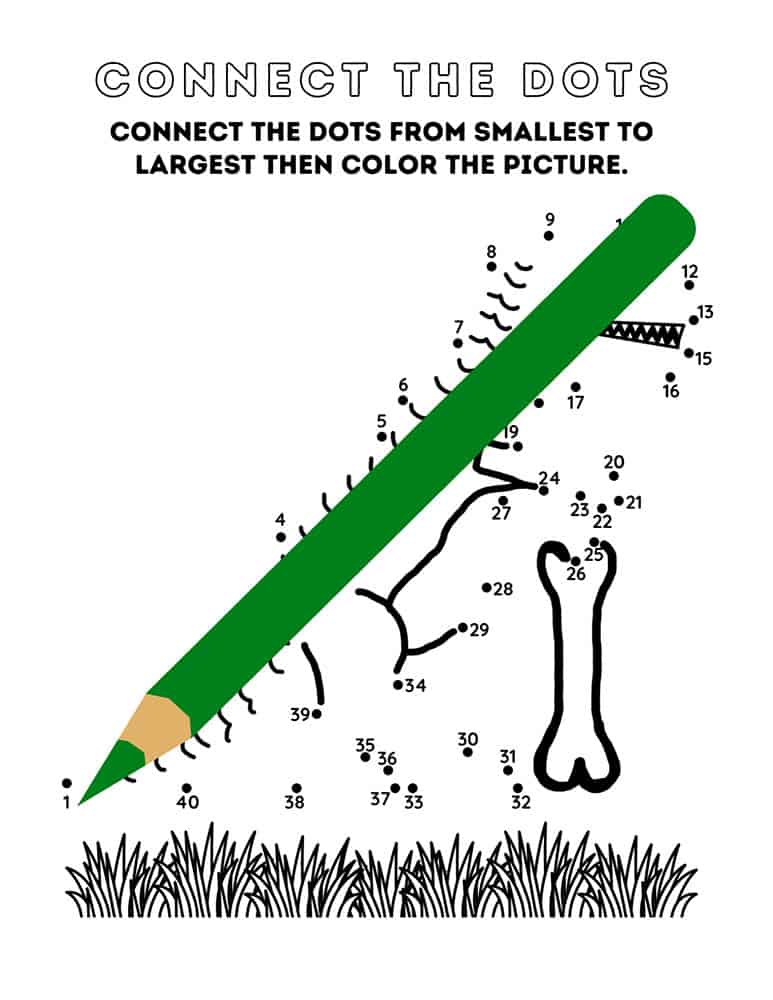 Jacksonville Connect the Dots Activity Sheet