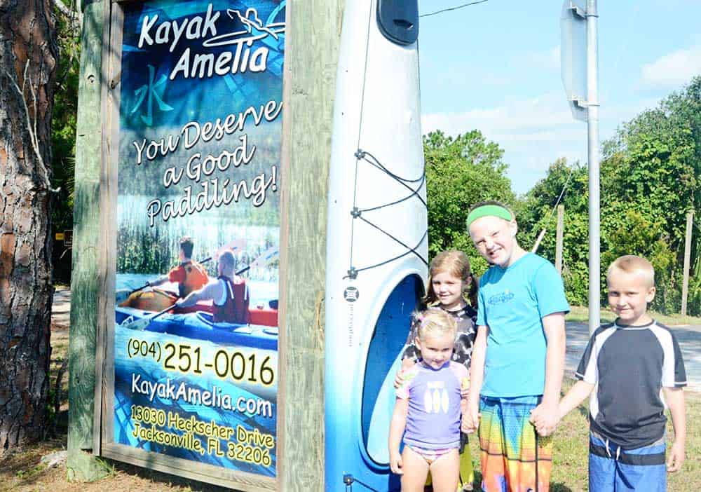 Kayak Amelia Kid Free November in Jacksonville, FL