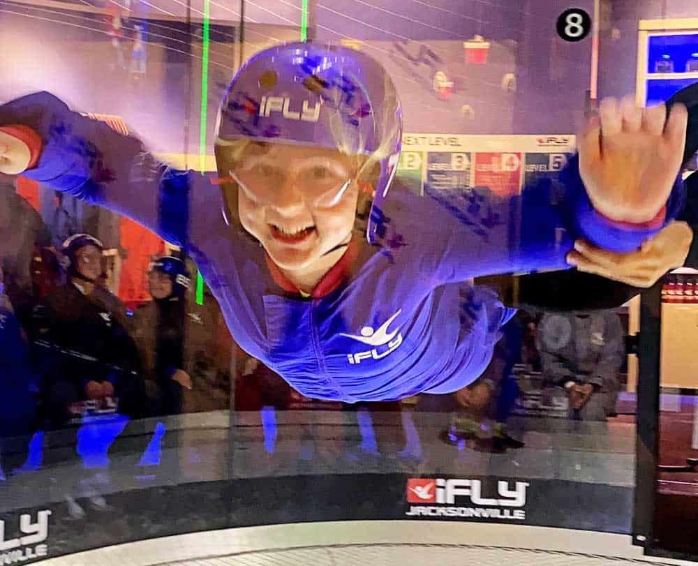 iFLY Jacksonville Kids Free November Deals