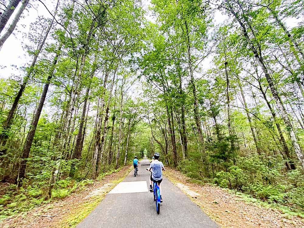 Fall Family Bike Ride in Jacksonville