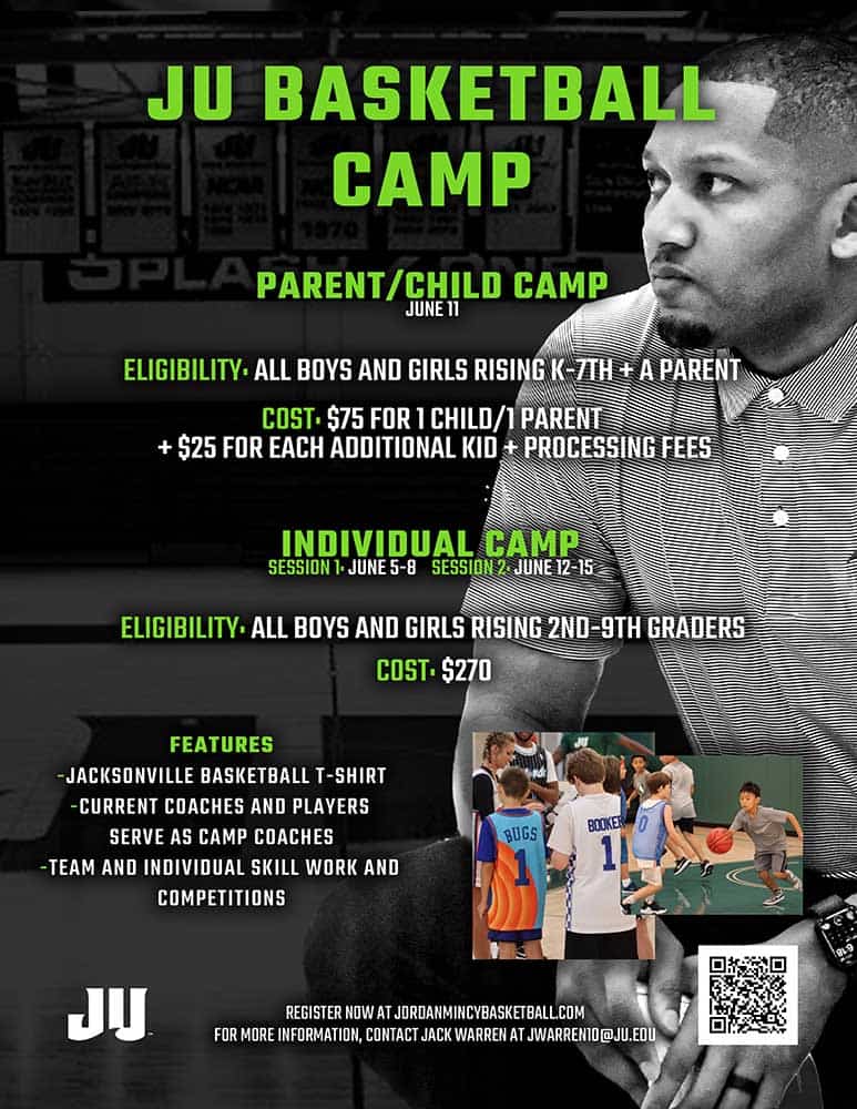 Basketball camp at JU