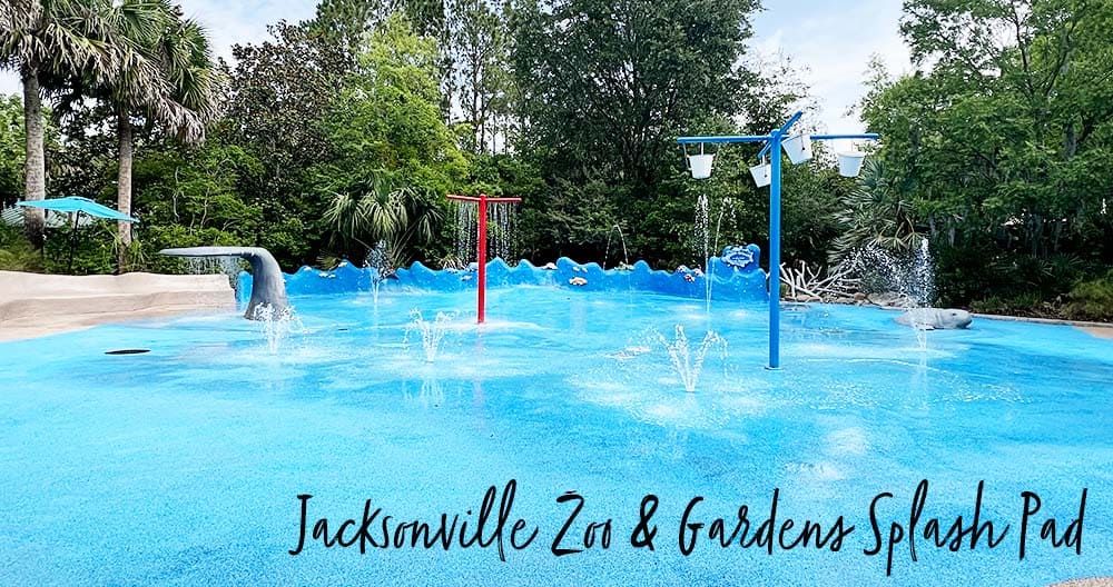 Jacksonville Zoo and Gardens Splash Pad & Spray Ground - Free with Zoo Admission in Jacksonville, Florida.