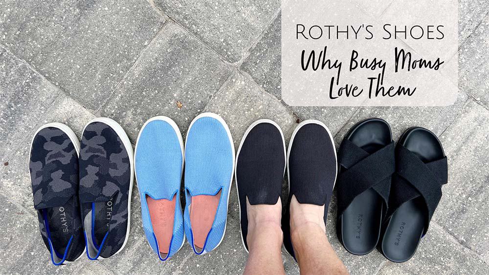 Why Rothy's shoes are perfect for busy moms!