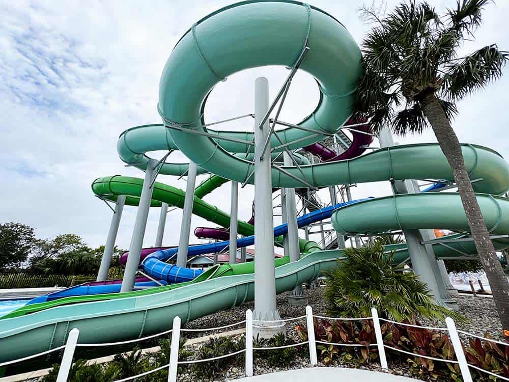 Summer Waves Water Park in Jekyll Island, Georgia