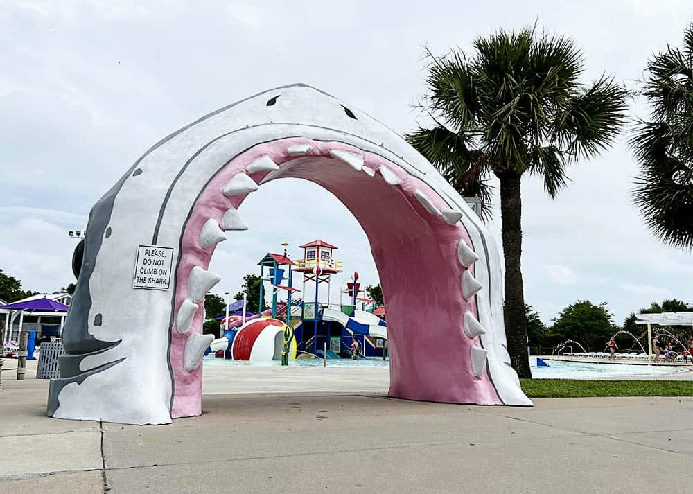 Summer Waves Water Park in Jekyll Island, Georgia