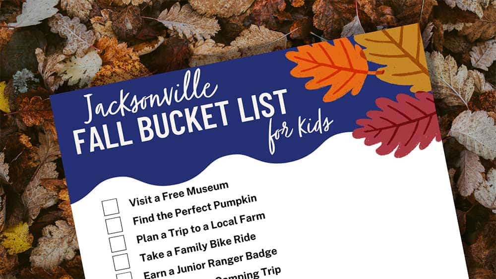 Fall Bucket List for Jacksonville, FL