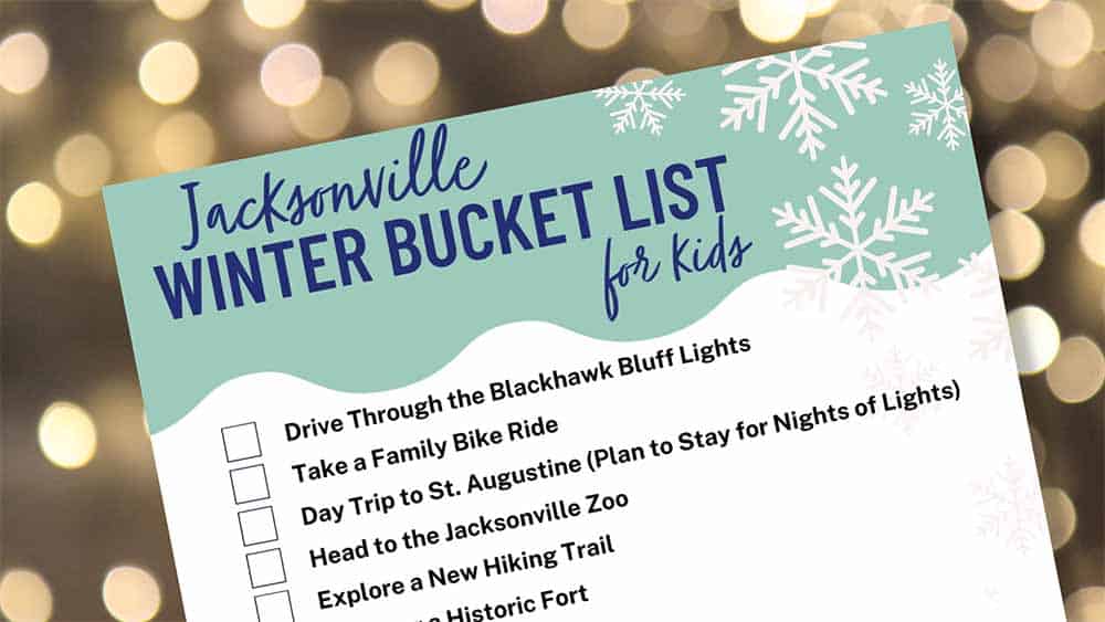 Jacksonville Winter Bucket List 20 Fun