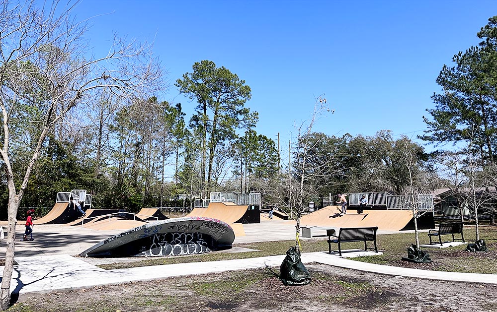 Cuba Hunter Skate Park in Jacksonville, FL