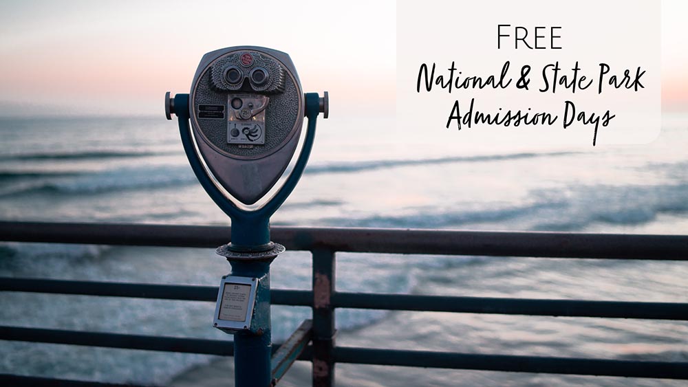 Free National and Florida State Park Admission days
