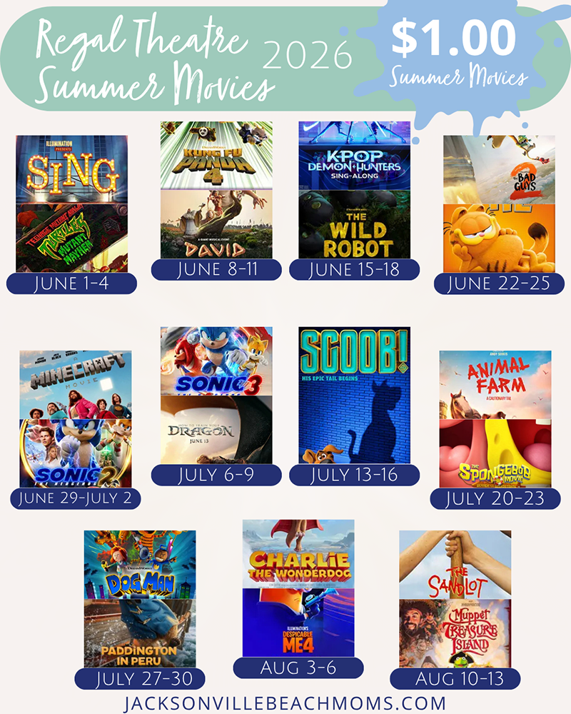 Regal Summer Movies 2026