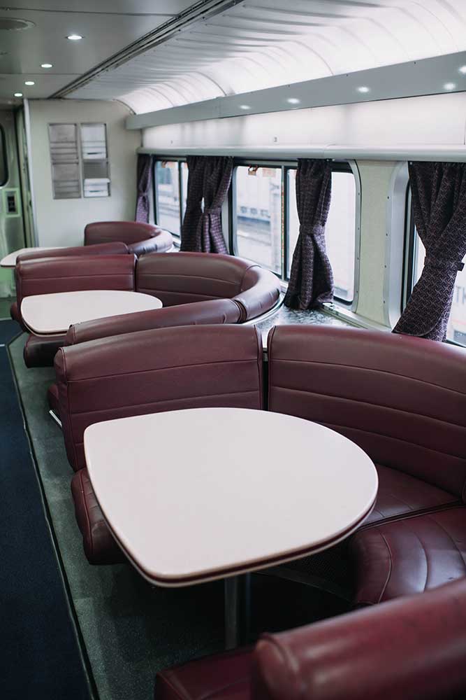 Auto Train Lounge Car Florida to Washington DC