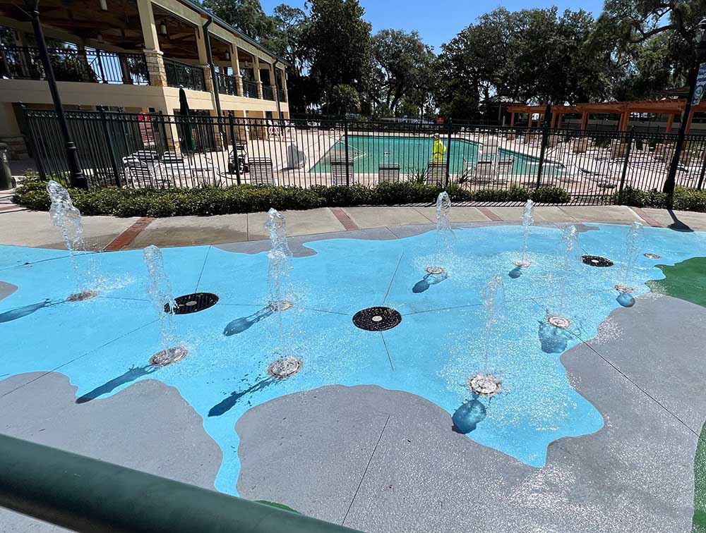 Spring Park Splash Pad - Green Cove Springs, FL