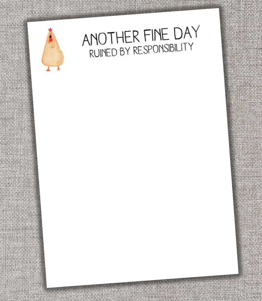 Bello Boopie Note Pads Jacksonville