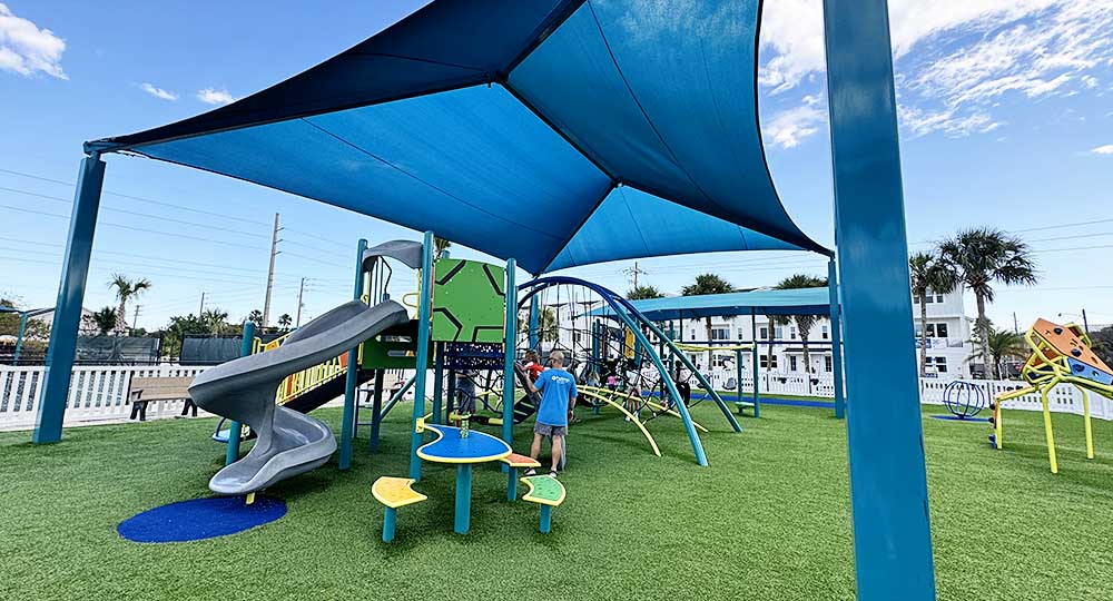 Playground at Jacksonville Beach - Gonzales Park