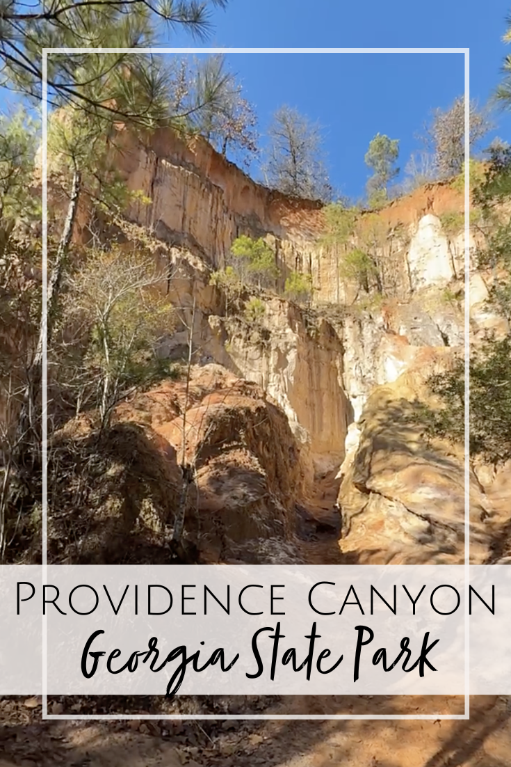 Providence Canyon State Park in Georgia