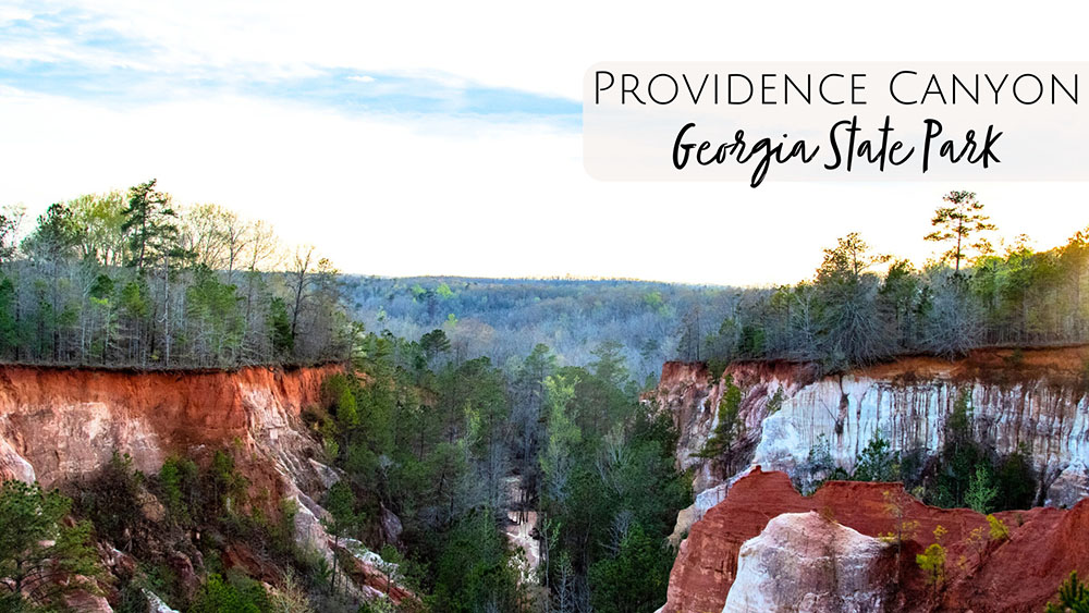 Providence Canyon State Park in Georgia