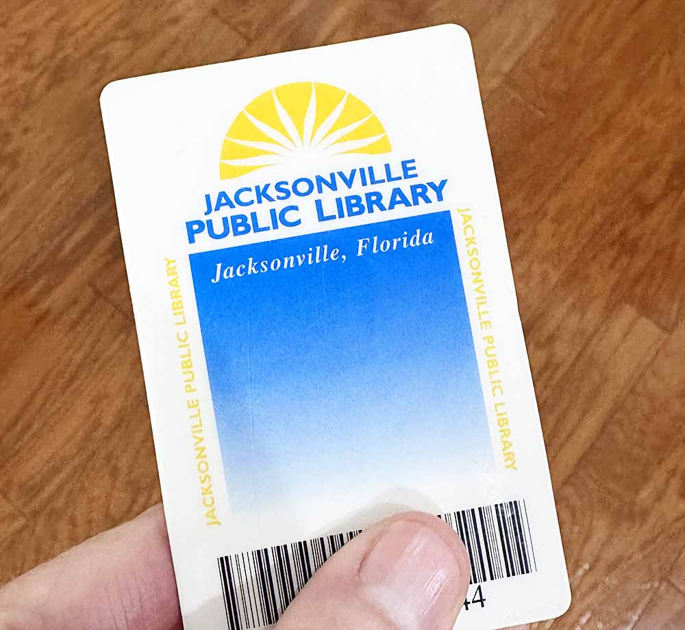 Library Card for Jacksonville