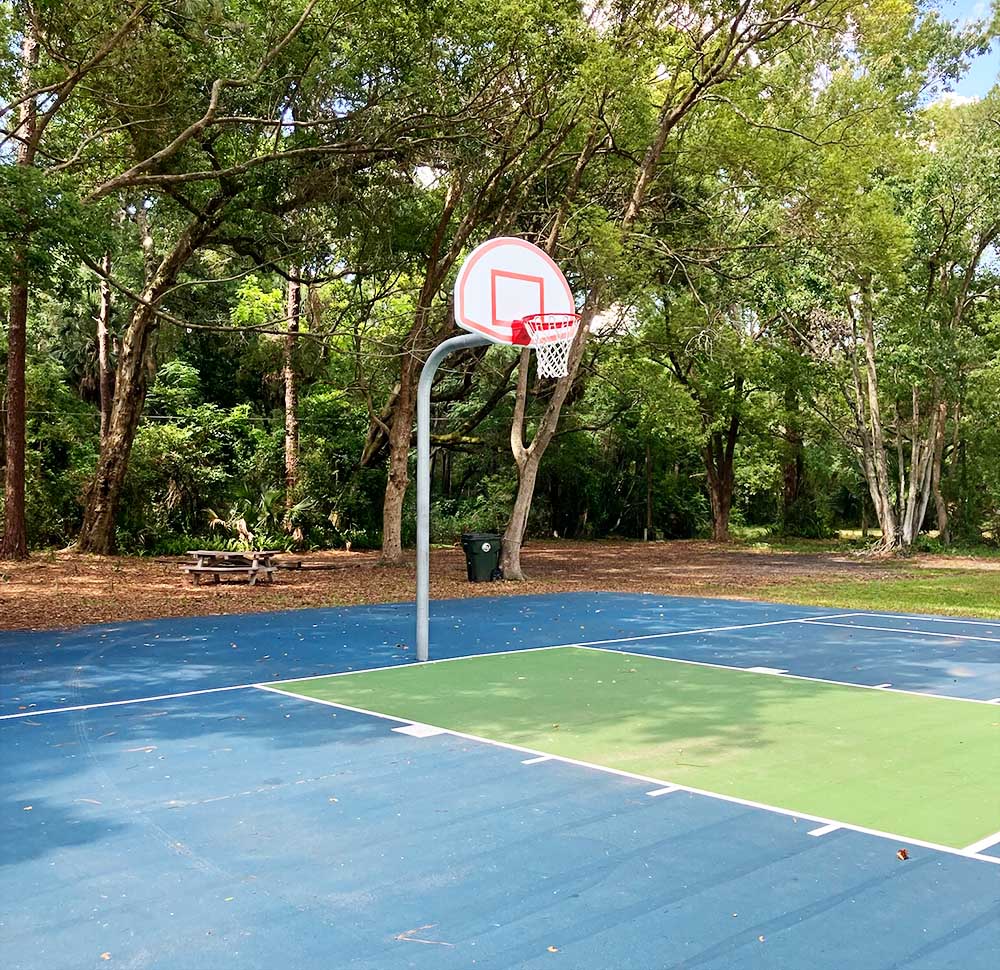 Basketball at Jordan Park in Jacksonville, FL